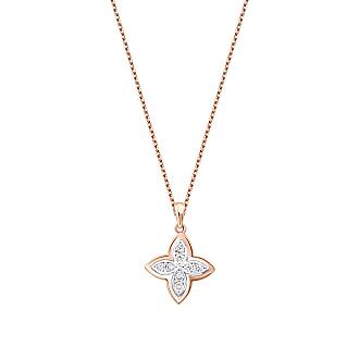 0.64 Karat Pırlanta Çiçek Set - 2