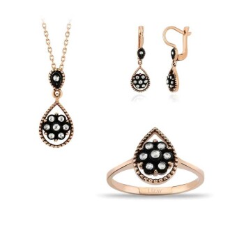 0.36 Karat Elmas Gül Set