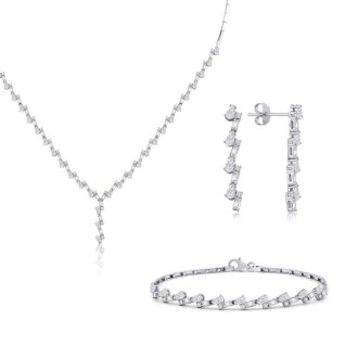 Altın Zikzak Baget Set