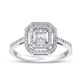 1.05 Karat Pırlanta Baget Set - 3