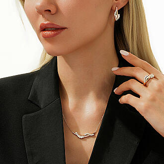 3.05 Karat Pırlanta Sarmal Set - 5