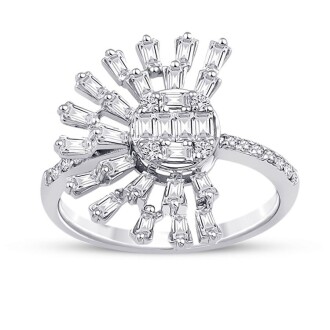 2.97 Karat Pırlanta Baget Set - 3