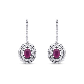 7.21 Karat Pırlanta Yakut Set - 3