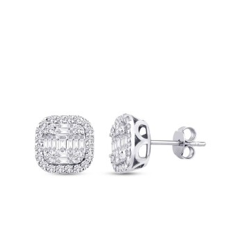 1.97 Karat Pırlanta Baget Set - 4