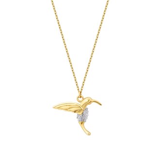 Altın Ağaçkakan Kolye - 1