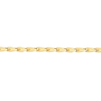 Altın Arpa Zincir Erkek Bileklik - 2