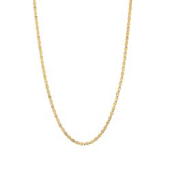 Altın Aynalı Ezme Zincir - 1