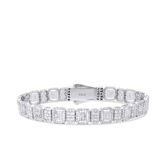 Altın Baget Taşlı Bileklik - 2