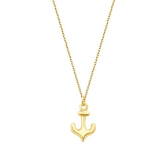 Altın Çapa Trend Kolye - 1