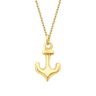 Altın Çapa Trend Kolye - 2