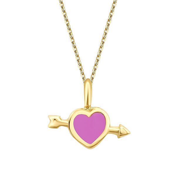 Altın Cupid Kolye - 2