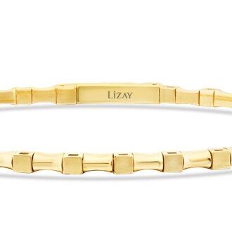 Altın Desenli Kelepçe - 2