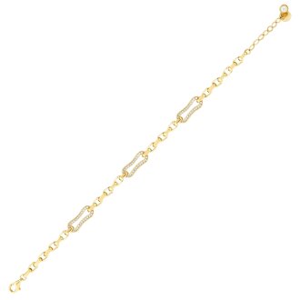 Altın Halka Trend Bileklik - 1