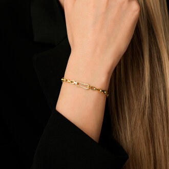 Altın Halka Trend Bileklik - 3