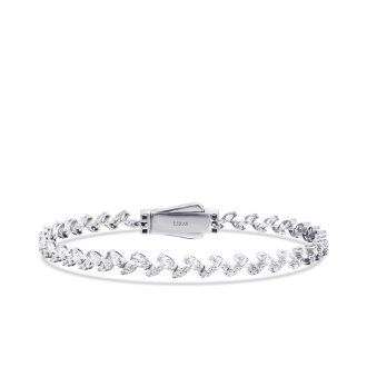 Altın Klipsli Taşlı Bileklik - 3