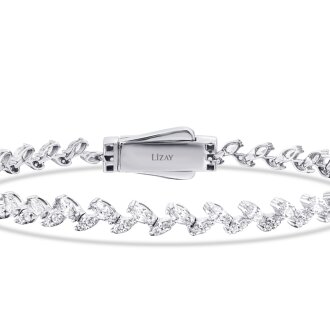 Altın Klipsli Taşlı Bileklik - 2