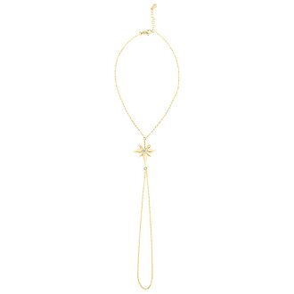 Altın Kuzey Yıldızı Şahmeran Bileklik - 1