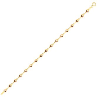 Altın Nazar Boncuklu Bileklik - 1