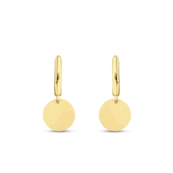 Altın Pullu Küpe - 2