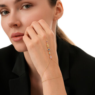 Altın Renkli Şahmeran Bileklik - 3