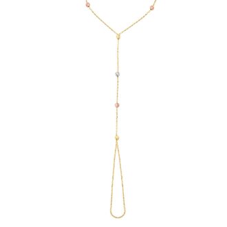 Altın Renkli Top Şahmeran Bileklik - 2