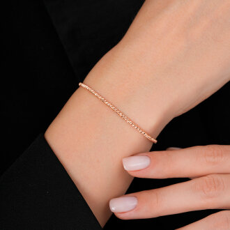 Altın Rose Top Bileklik - 3