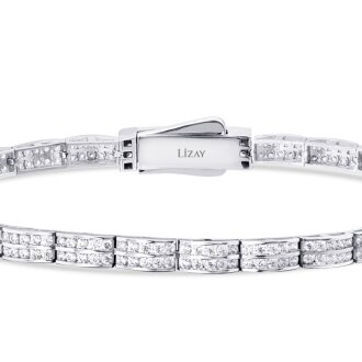 Altın Sıra Taşlı Bileklik - 3