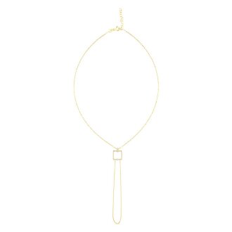 Altın Taşlı Kare Şahmeran Bileklik - 1