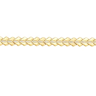 Altın Taşlı Üçgen Bileklik - 2