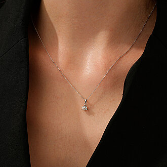 Altın Tektaş Kolye - 3