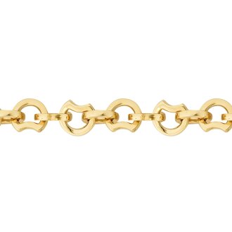 Altın Trend Zincir Bileklik - 2