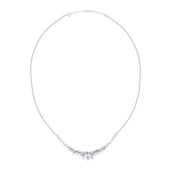 Altın Yaprak Desenli Gerdanlık - 1