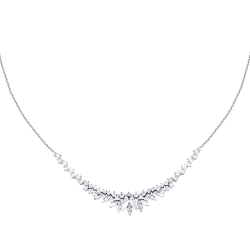 Altın Yaprak Desenli Gerdanlık - 2