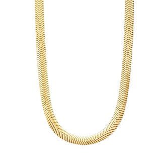 Altın Yılan Zincir Kolye - 1