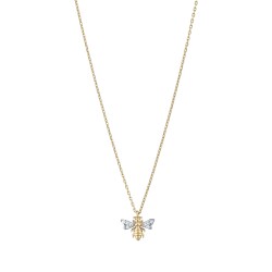 Gold Bee Necklace 