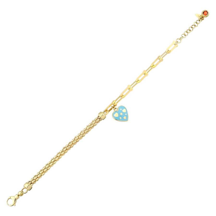 Gold Heart Bracelet | Lizay B262848