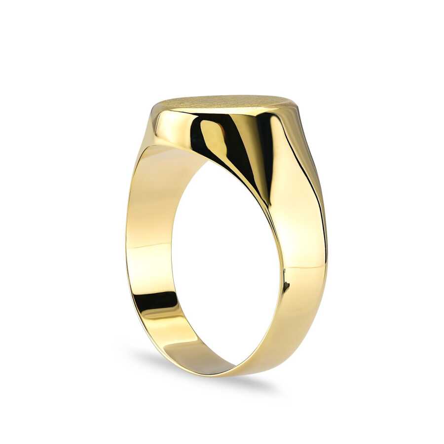 Gold Letter Ring - 2