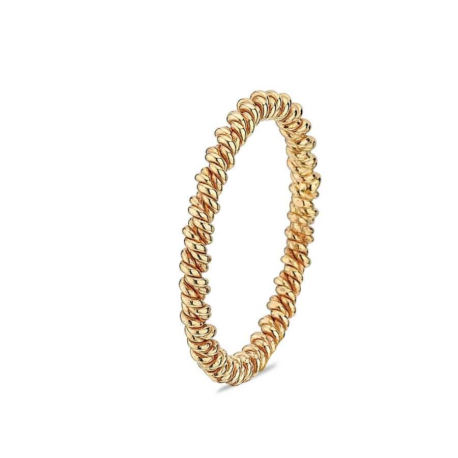 Gold Modern Classic Wedding Ring | Liza | M257831