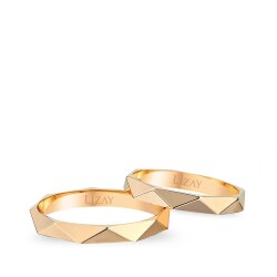 Gold Modern Classic Wedding Ring 