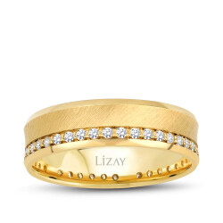 Gold Stone Women's Wedding Ring 