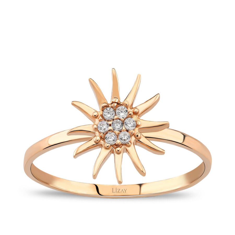 Gold Sun Ring - 1