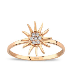 Gold Sun Ring 