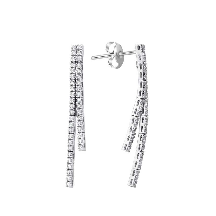 Gold Waterway Earring Lizay E142882